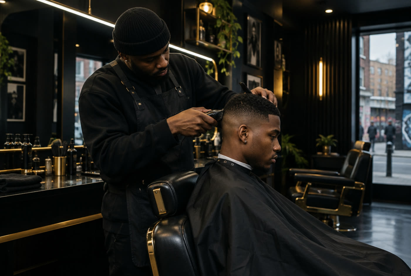 Marcus at work